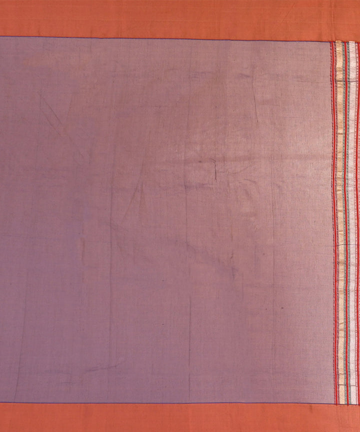 Greish blue silk handwoven banarasi saree