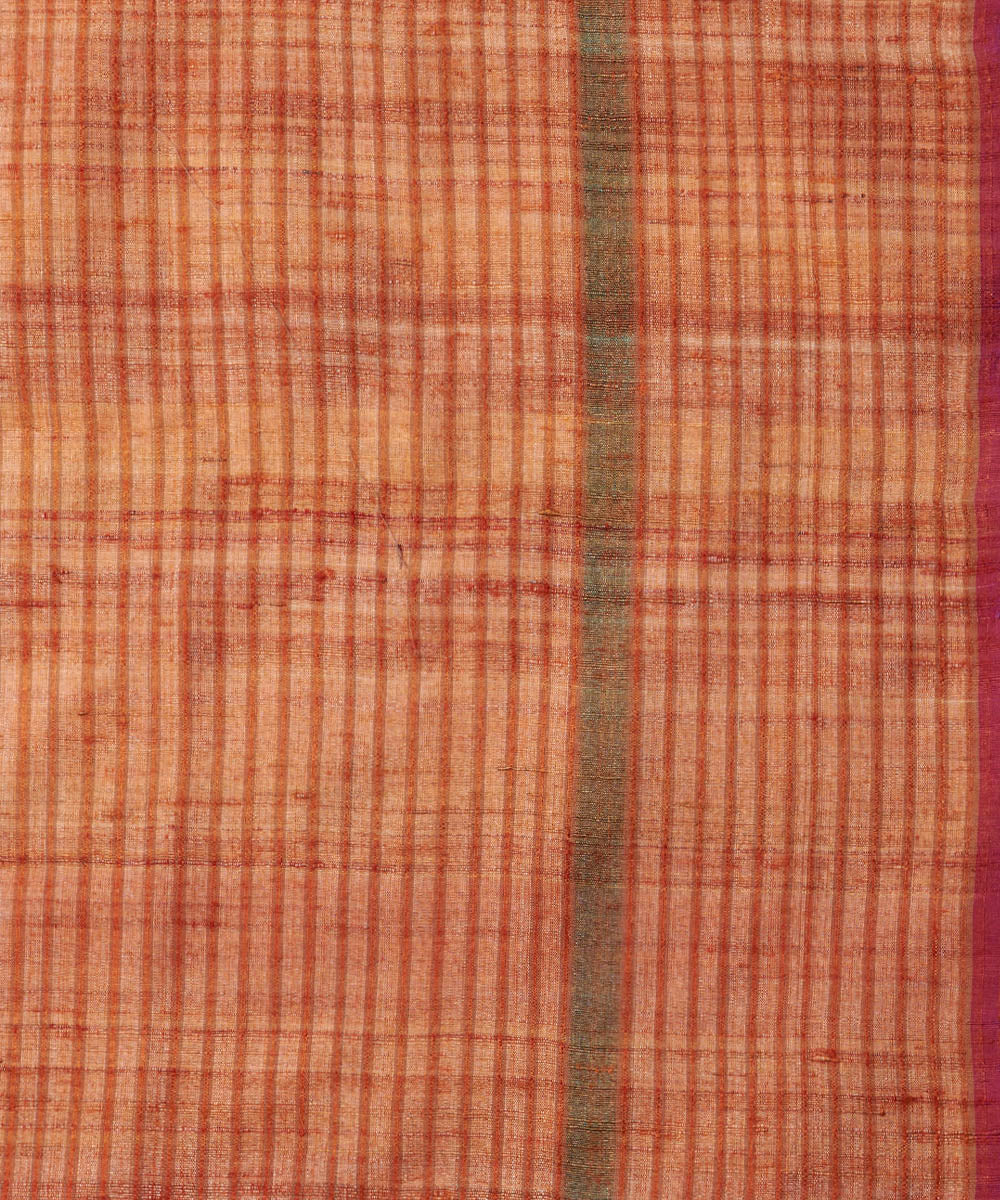 Sepia kosa handloom chhattisgarh silk saree