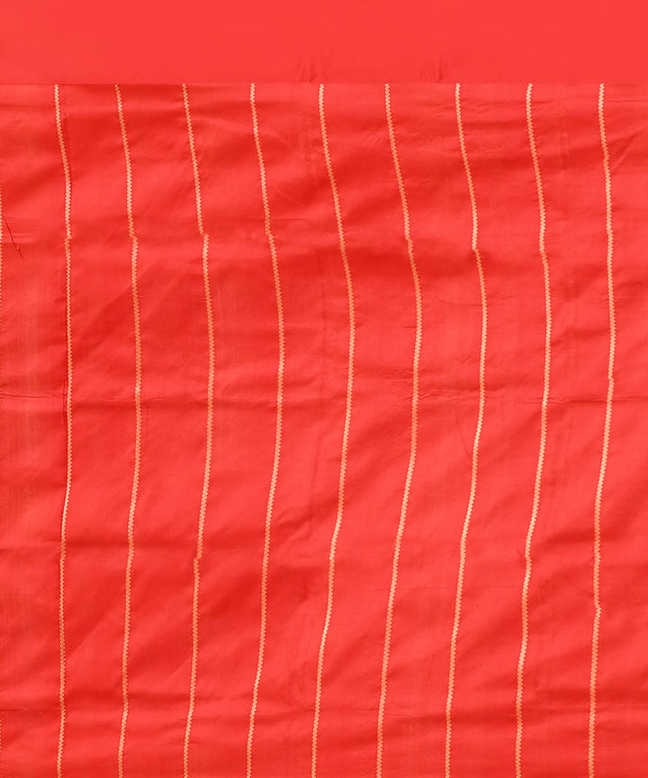 Sky blue handwoven silk banarasi saree