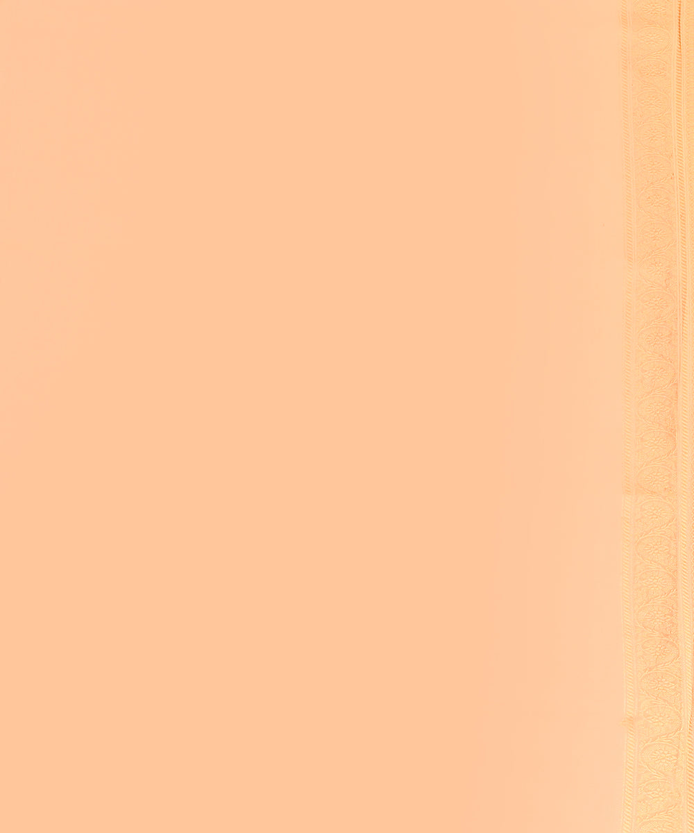 Gold silk handwoven banarasi saree
