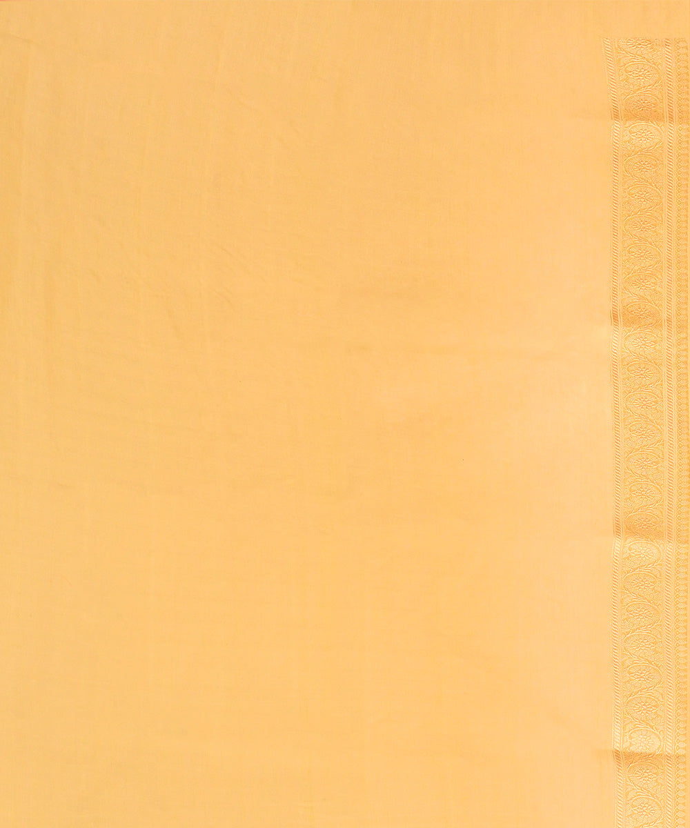 Light green silk handwoven banarasi saree