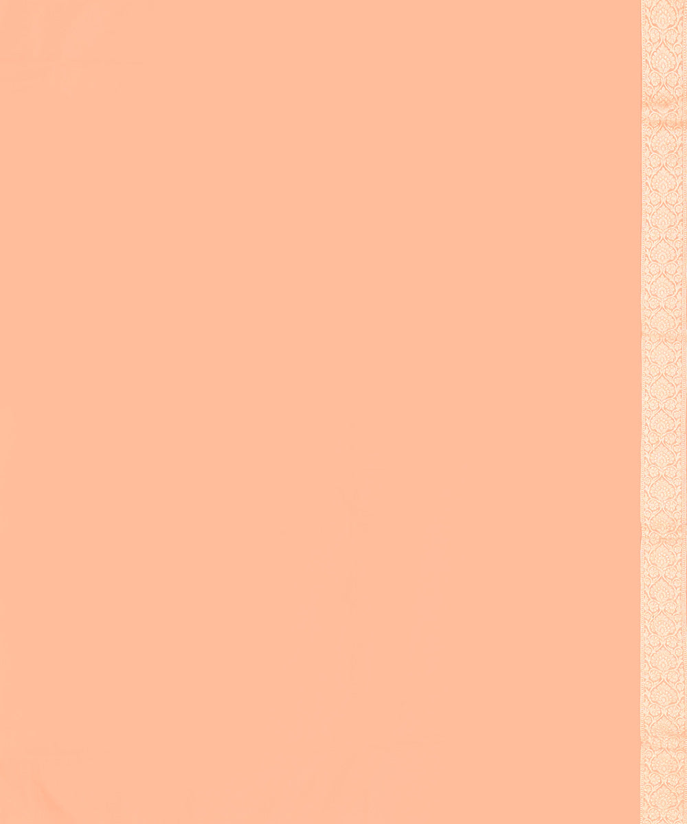Light pink silk handwoven banarasi saree