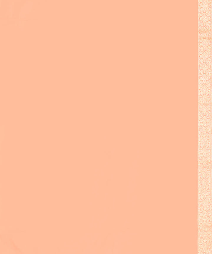 Light pink silk handwoven banarasi saree
