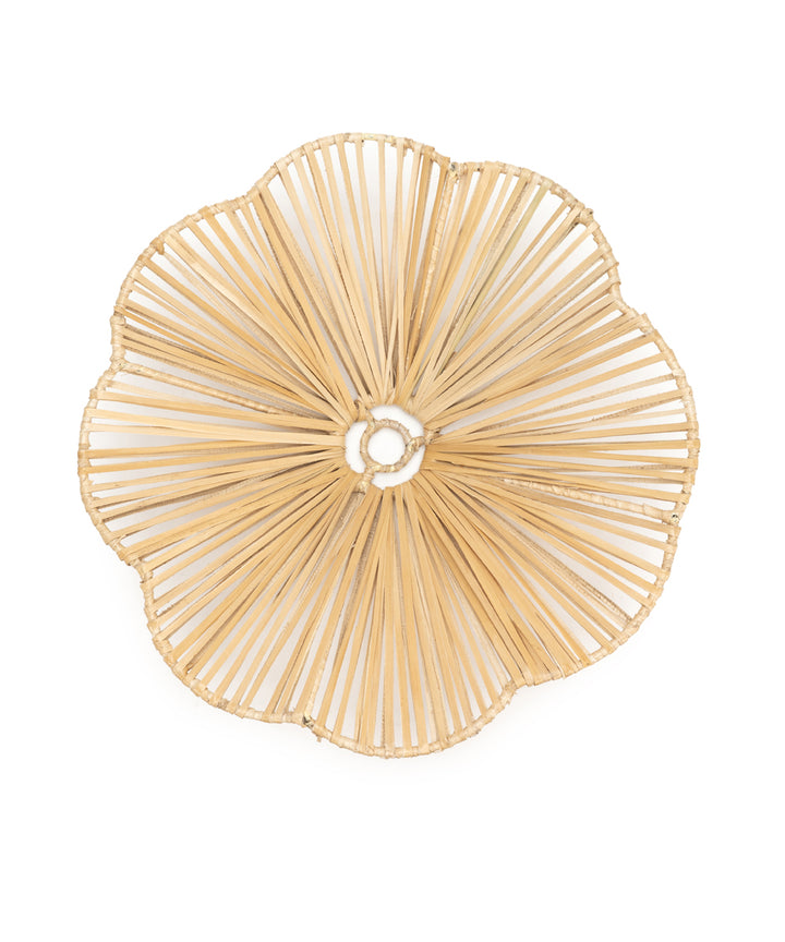 Petal handcrafted Banana Bark Lampshade - Medium