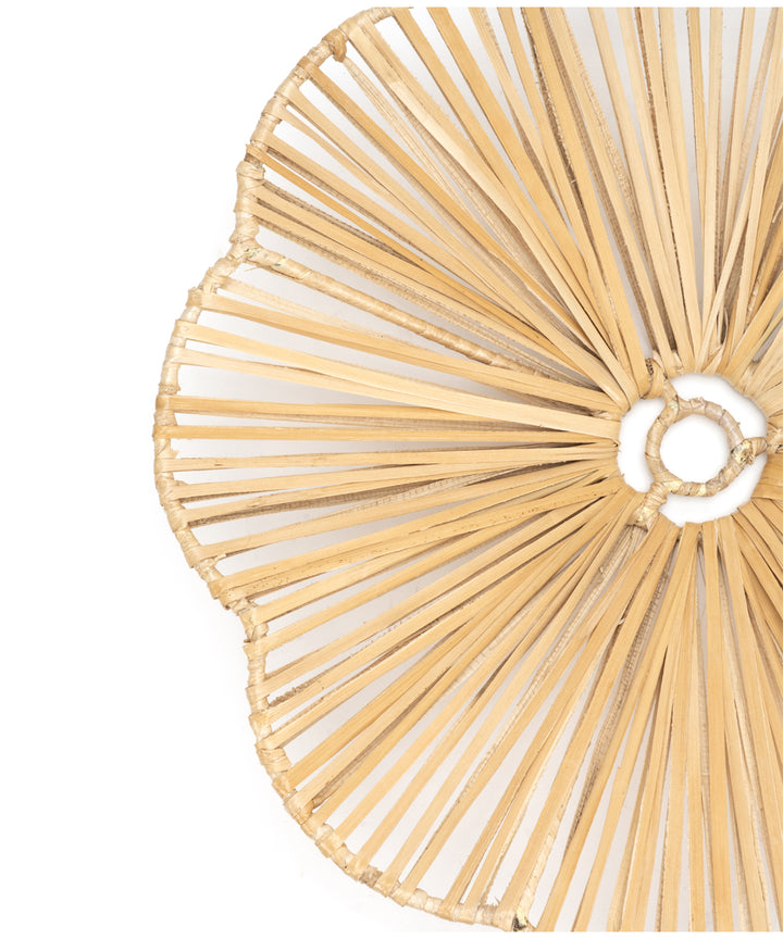 Petal handcrafted Banana Bark Lampshade - Medium