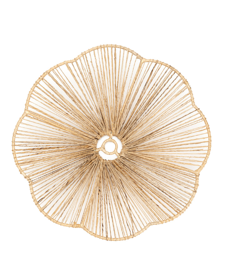 Petal handcrafted Banana Bark Lampshade - Large