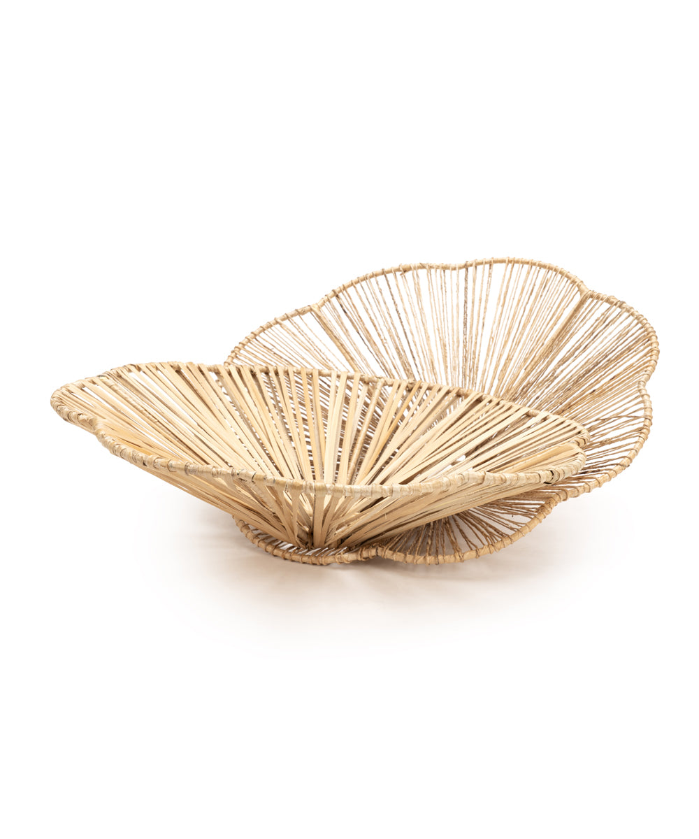 Petal handcrafted Banana Bark Lampshade - Large