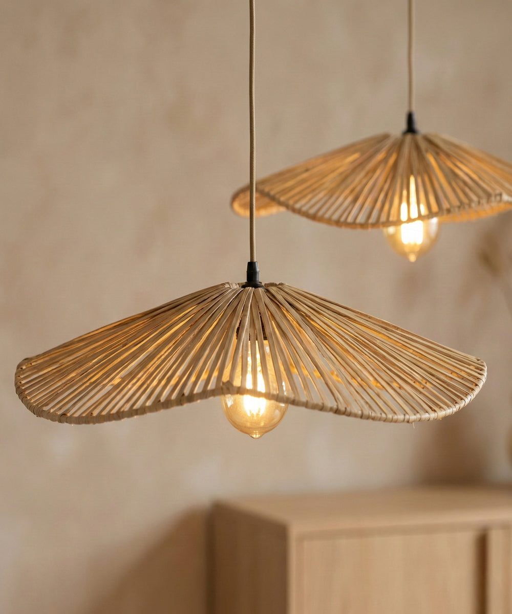 Solane Handcrafted Banana Fiber Lampshade