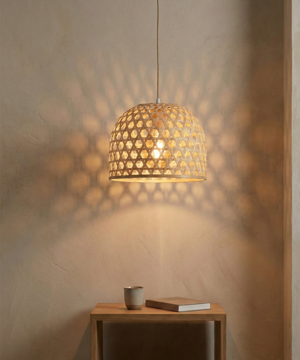 Elara Handcrafted Bamboo Lampshade