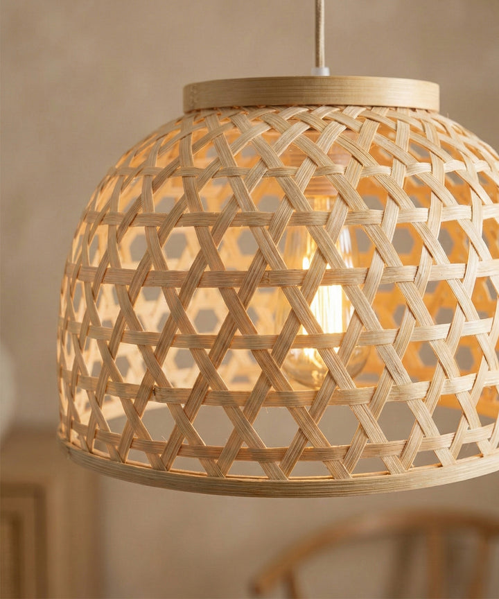 Elara Handcrafted Bamboo Lampshade