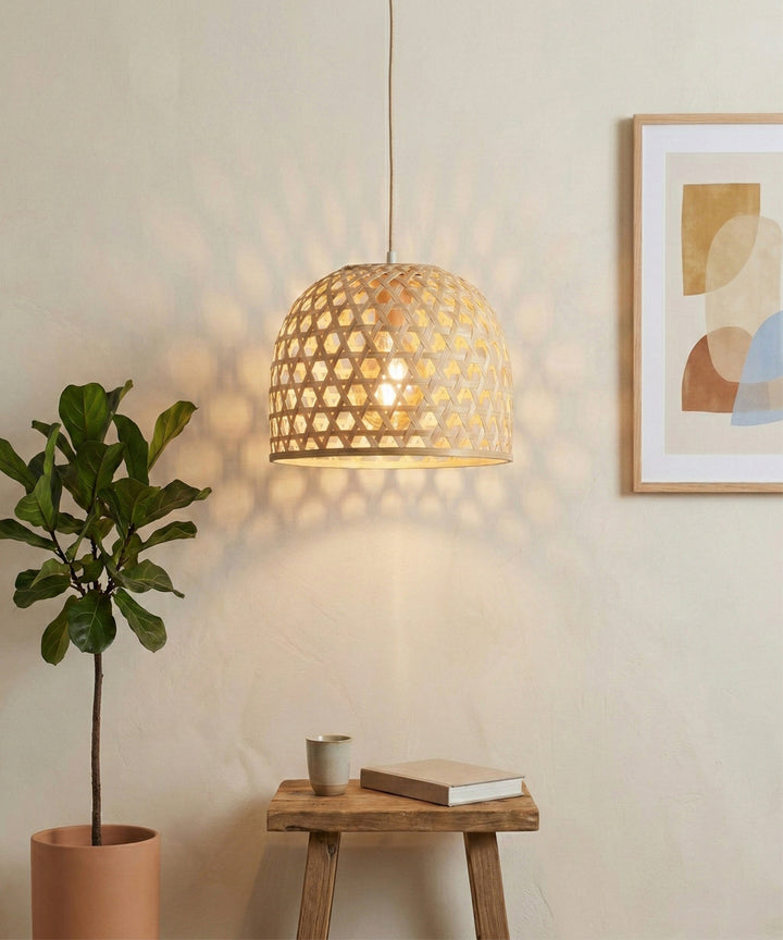 Elara Handcrafted Bamboo Lampshade
