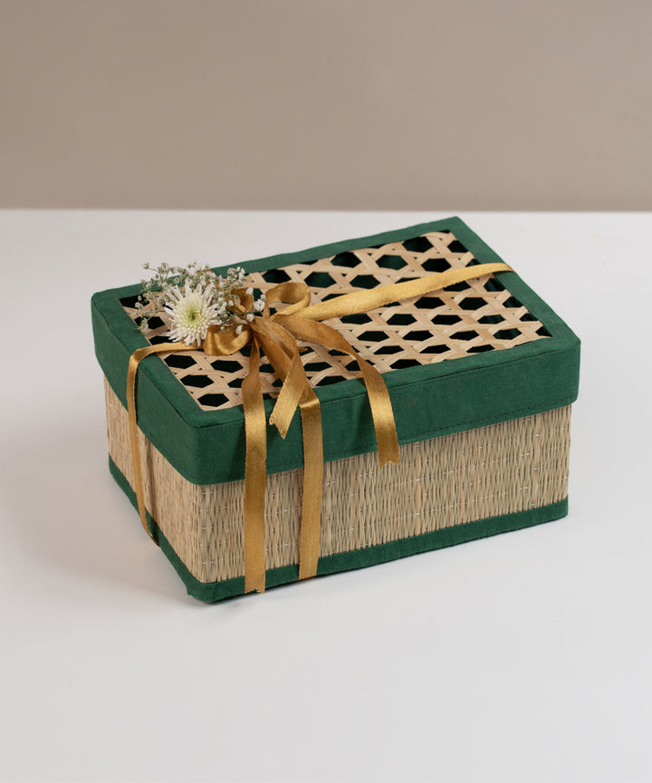 Nest Handcrafted Natural Fiber Gift Box