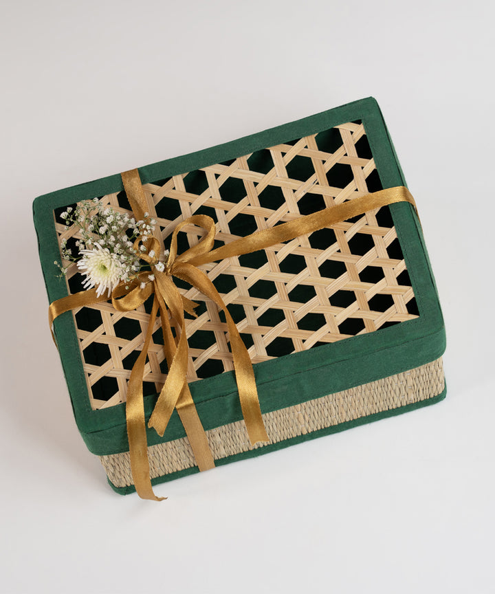 Nest Handcrafted Natural Fiber Gift Box