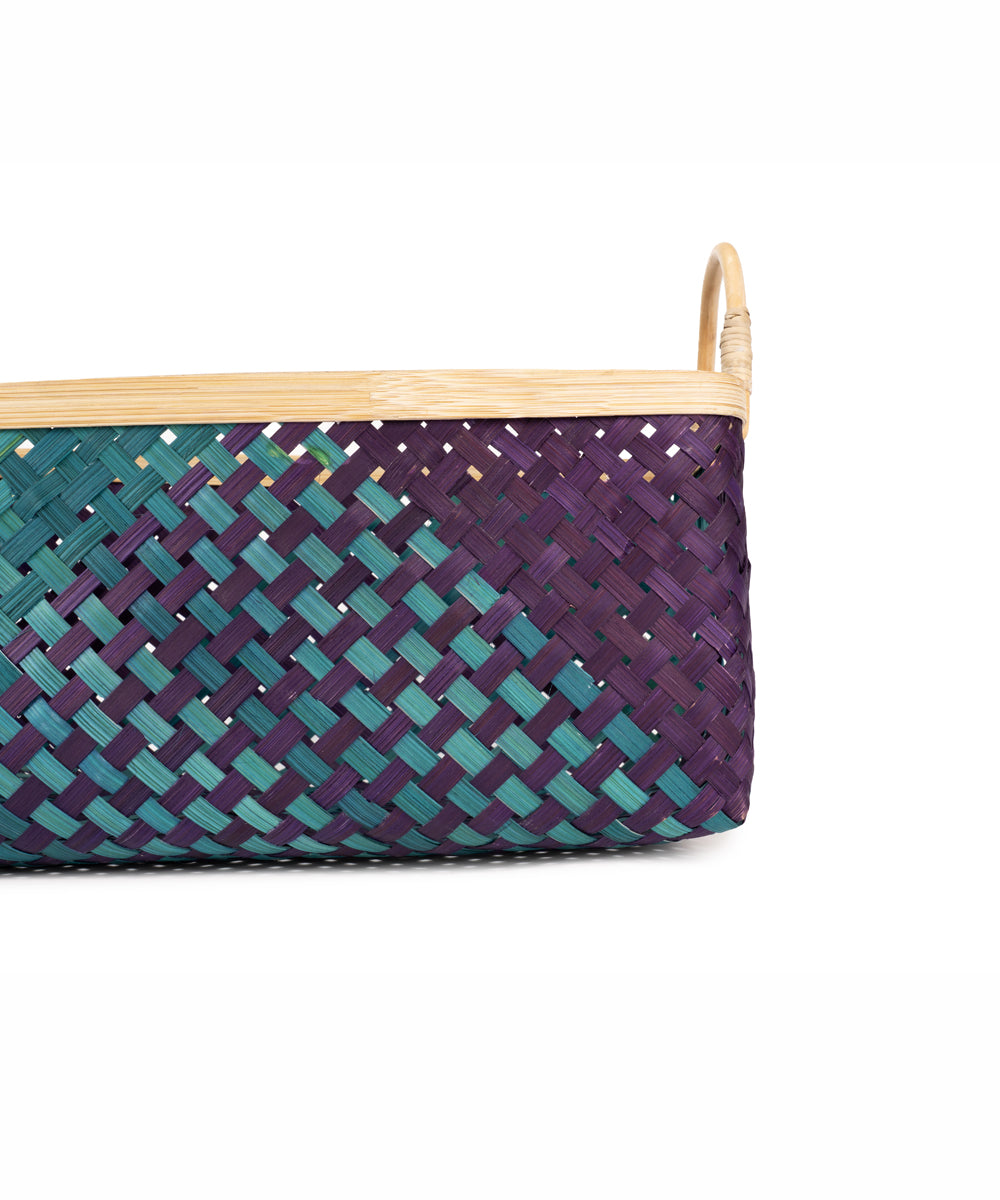 Neelaya Handcrafted Bamboo Basket - Medium
