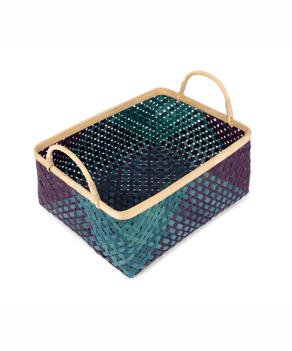 Neelaya Handcrafted Bamboo Basket - Medium