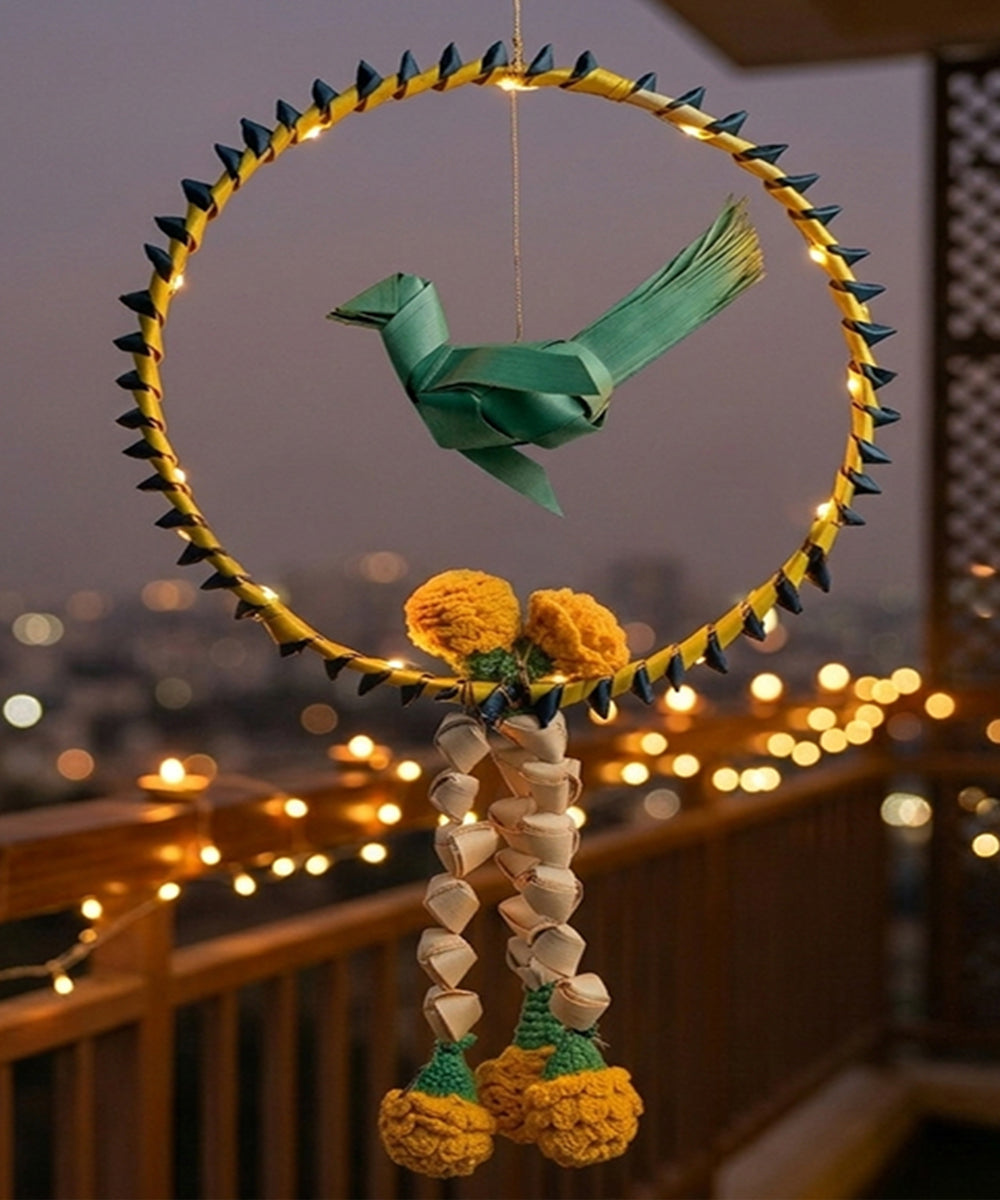 Chirraiya Handcrafted Palm Leaf Hanging