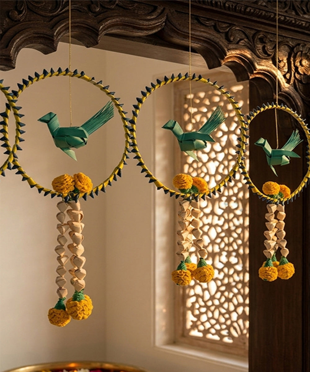 Chirraiya Handcrafted Palm Leaf Hanging