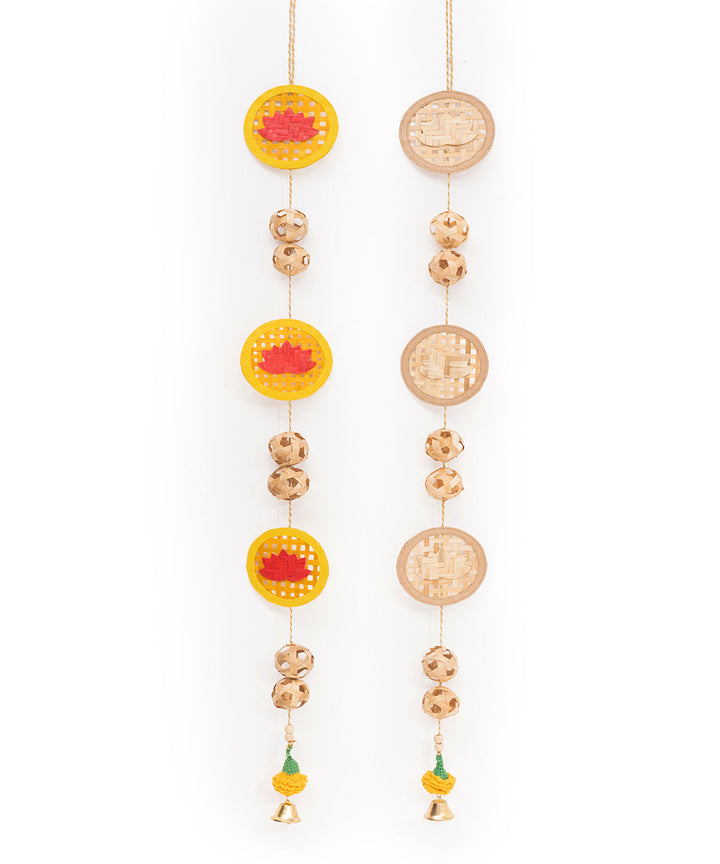 Neelkamal Handcrafted Bamboo Streamer - Set of 2