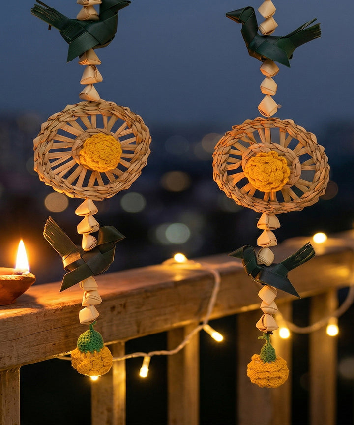 Pakshi Handcrafted Chamba Streamer - Set of 2