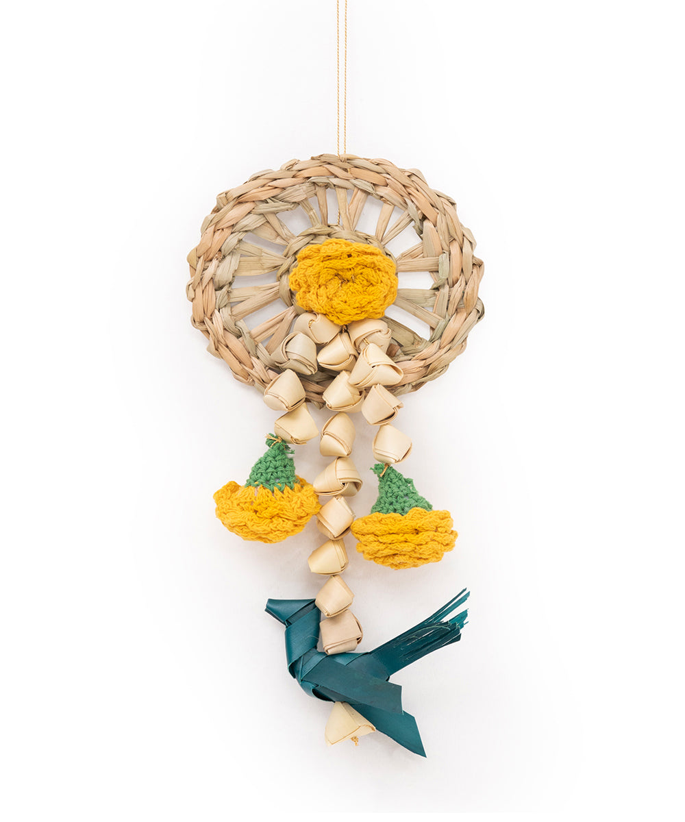 Vihang Handcrafted Chamba Hanging - Set of 2