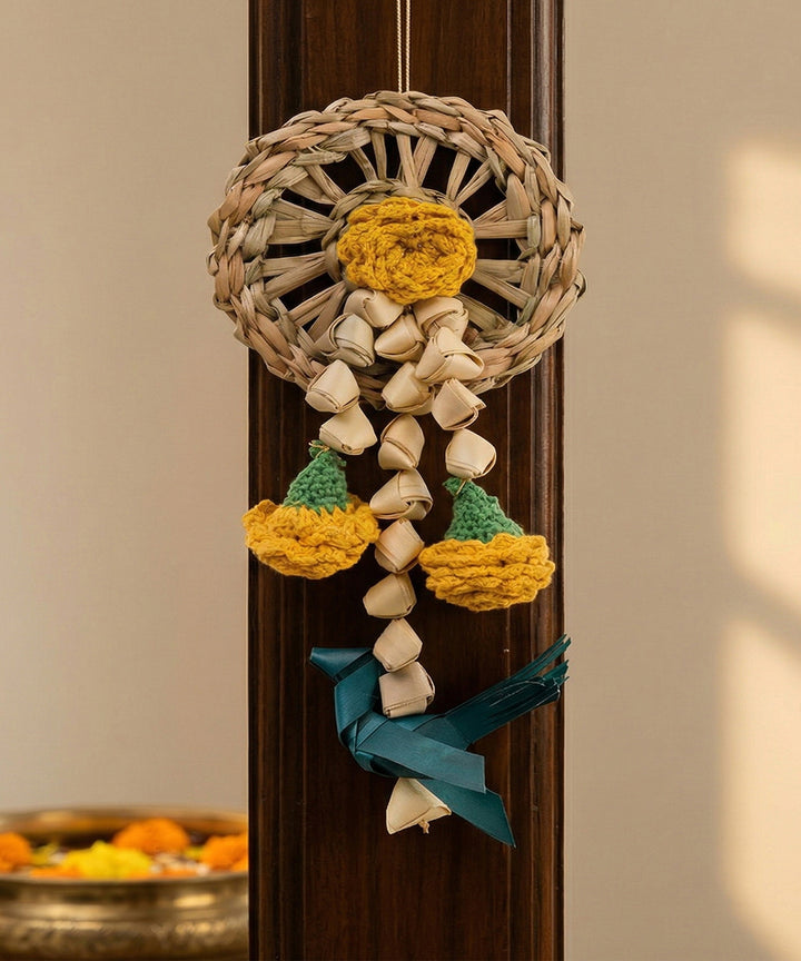 Vihang Handcrafted Chamba Hanging - Set of 2