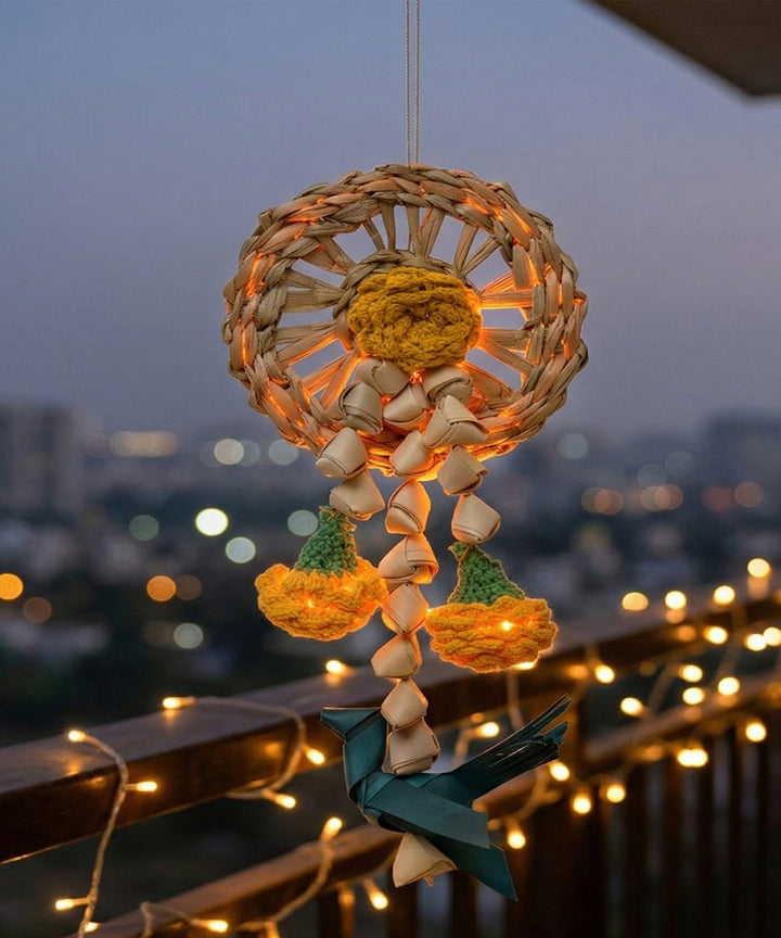 Vihang Handcrafted Chamba Hanging - Set of 2