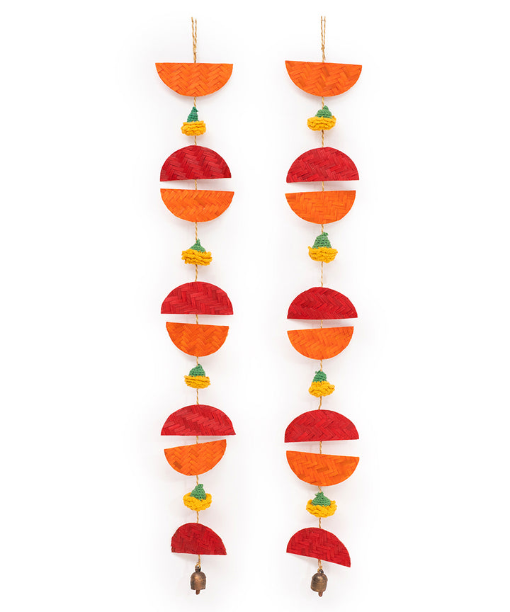 Aarunya Handcrafted Bamboo Streamer - Set of 2
