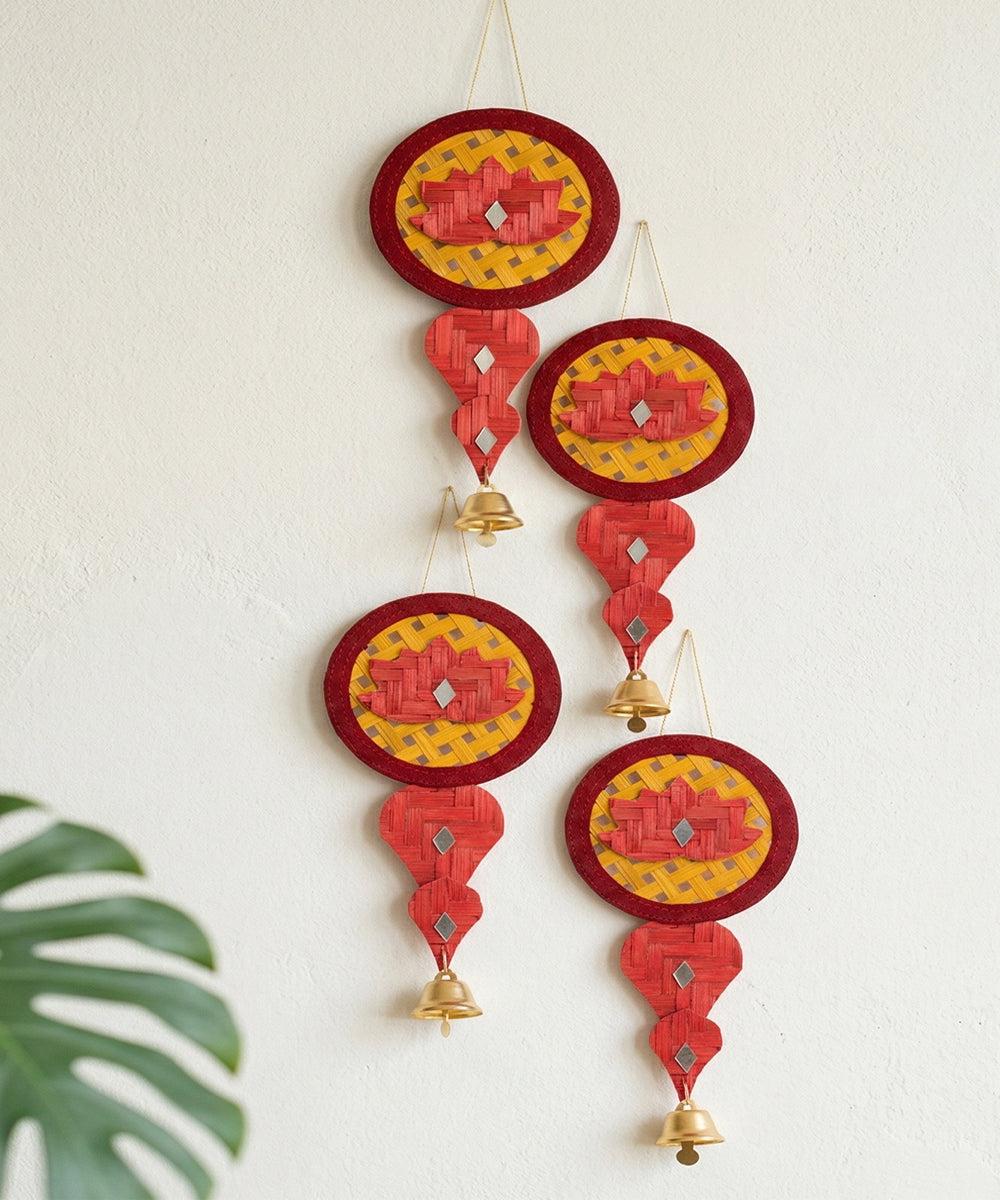 Saroj Handcrafted Bamboo Hanging- Set of 2