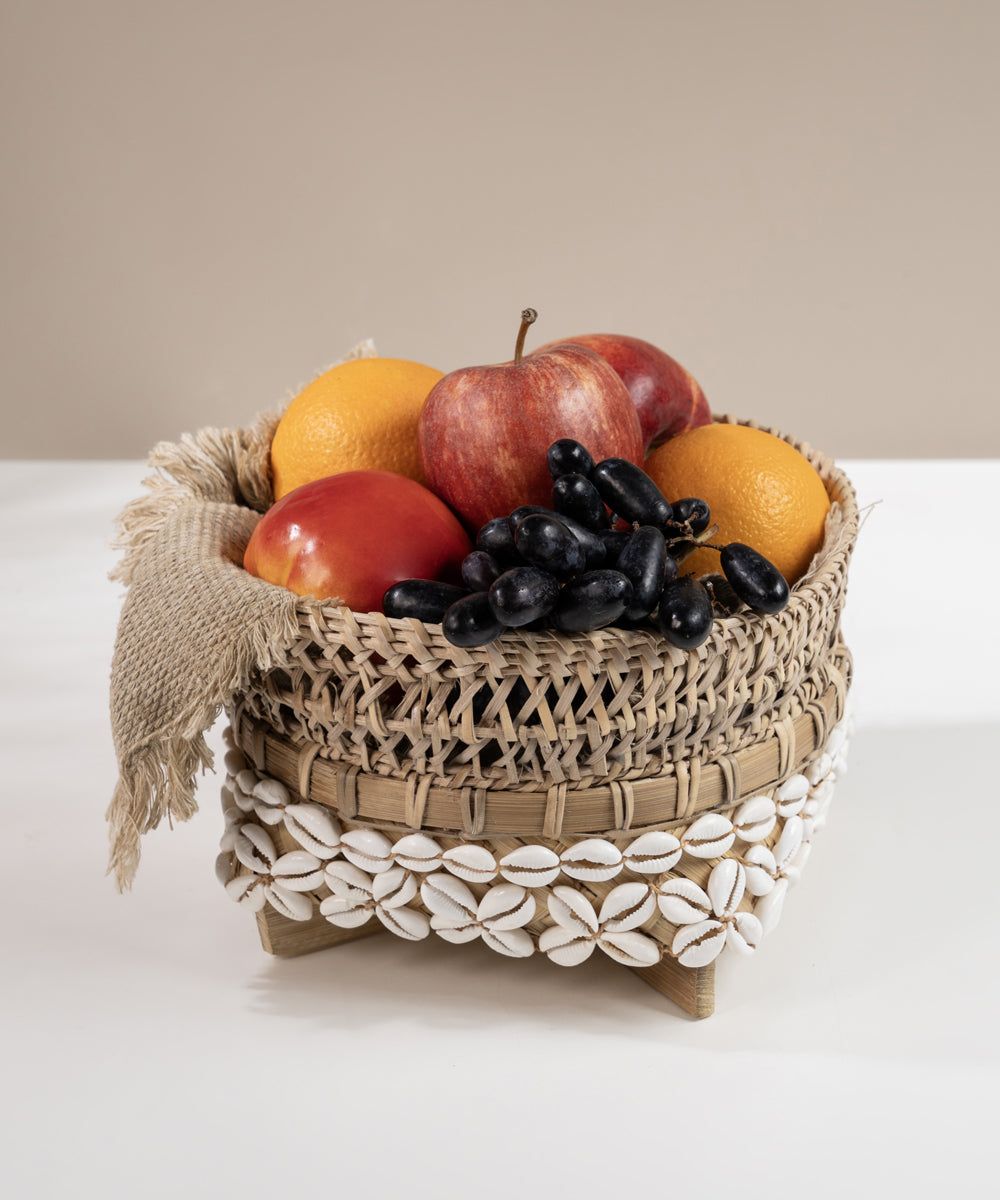 Kora Handcrafted Bamboo Basket