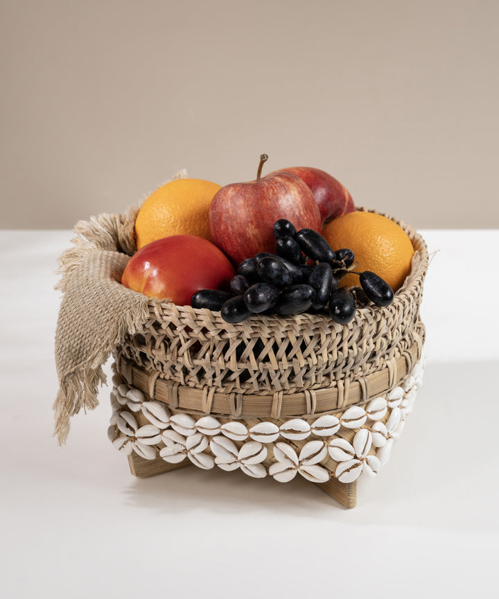 Kora Handcrafted Bamboo Basket
