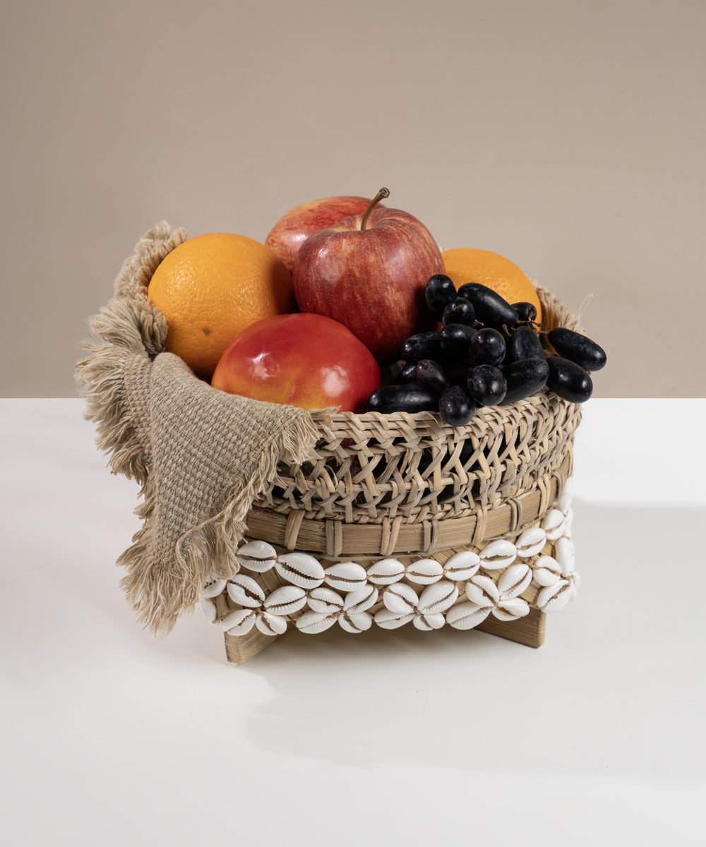 Kora Handcrafted Bamboo Basket
