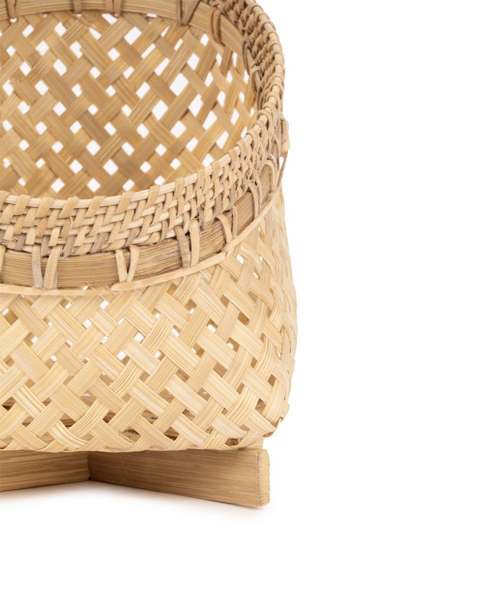 Evara Handcrafted Bamboo Basket