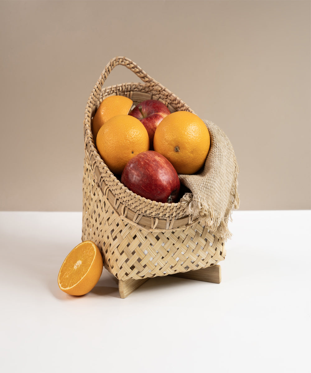 Evara Handcrafted Bamboo Basket