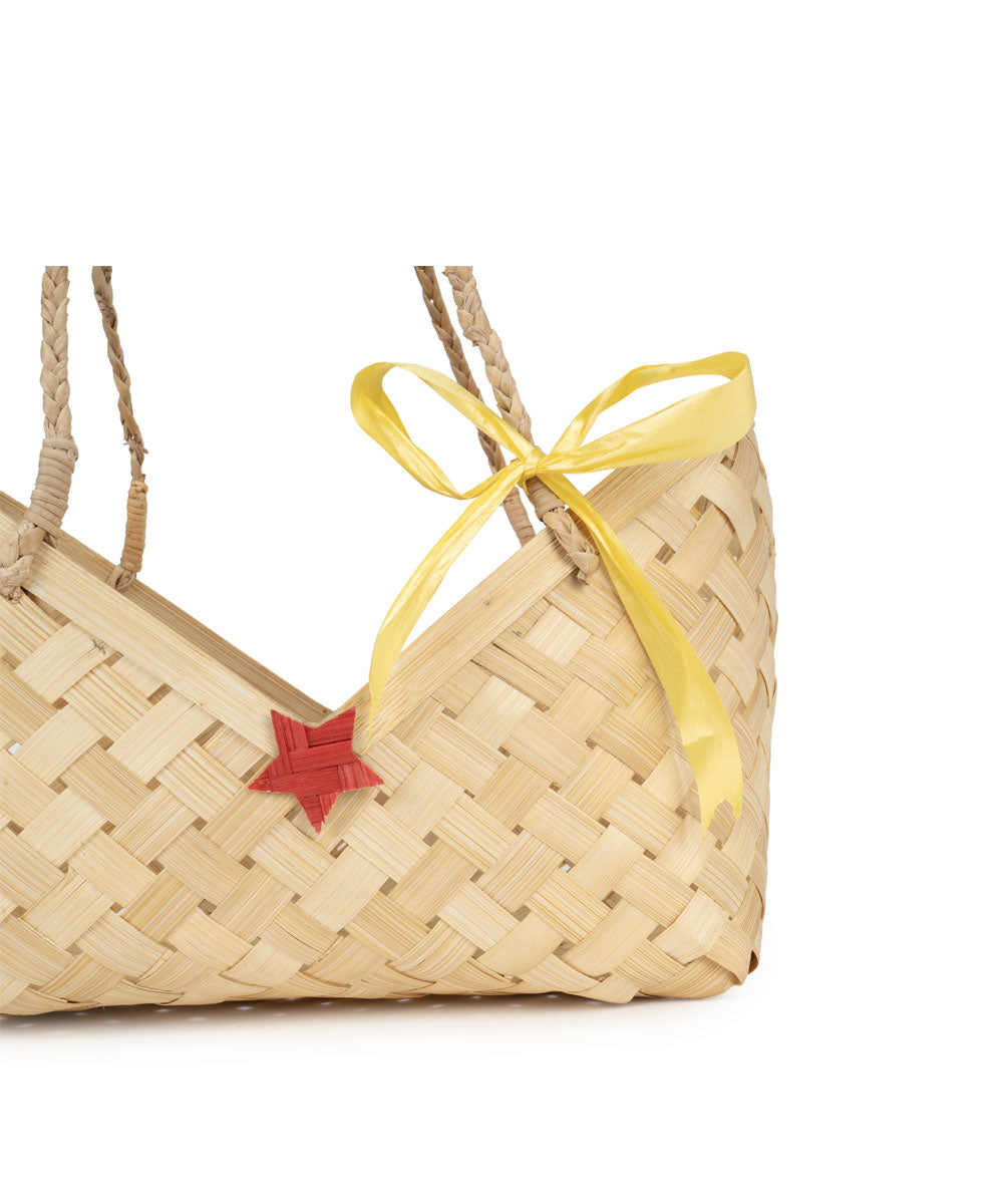 Viera Handcrafted Bamboo Basket