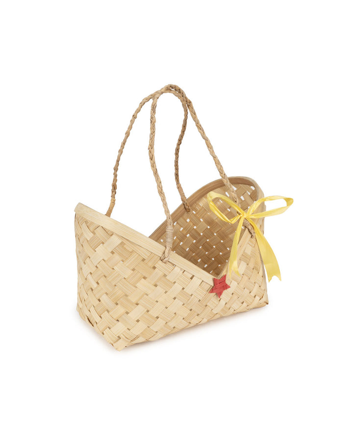 Viera Handcrafted Bamboo Basket