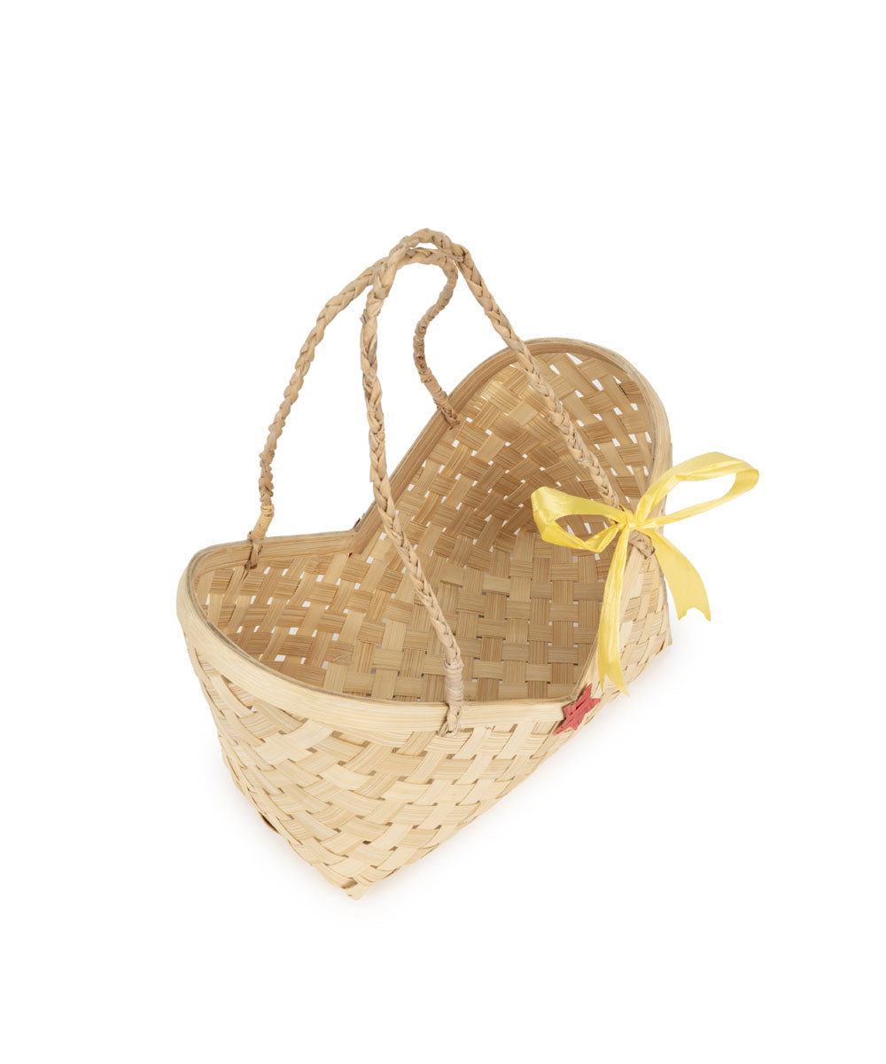 Viera Handcrafted Bamboo Basket