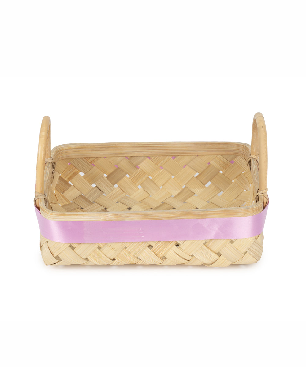 Elora Handcrafted Bamboo Basket
