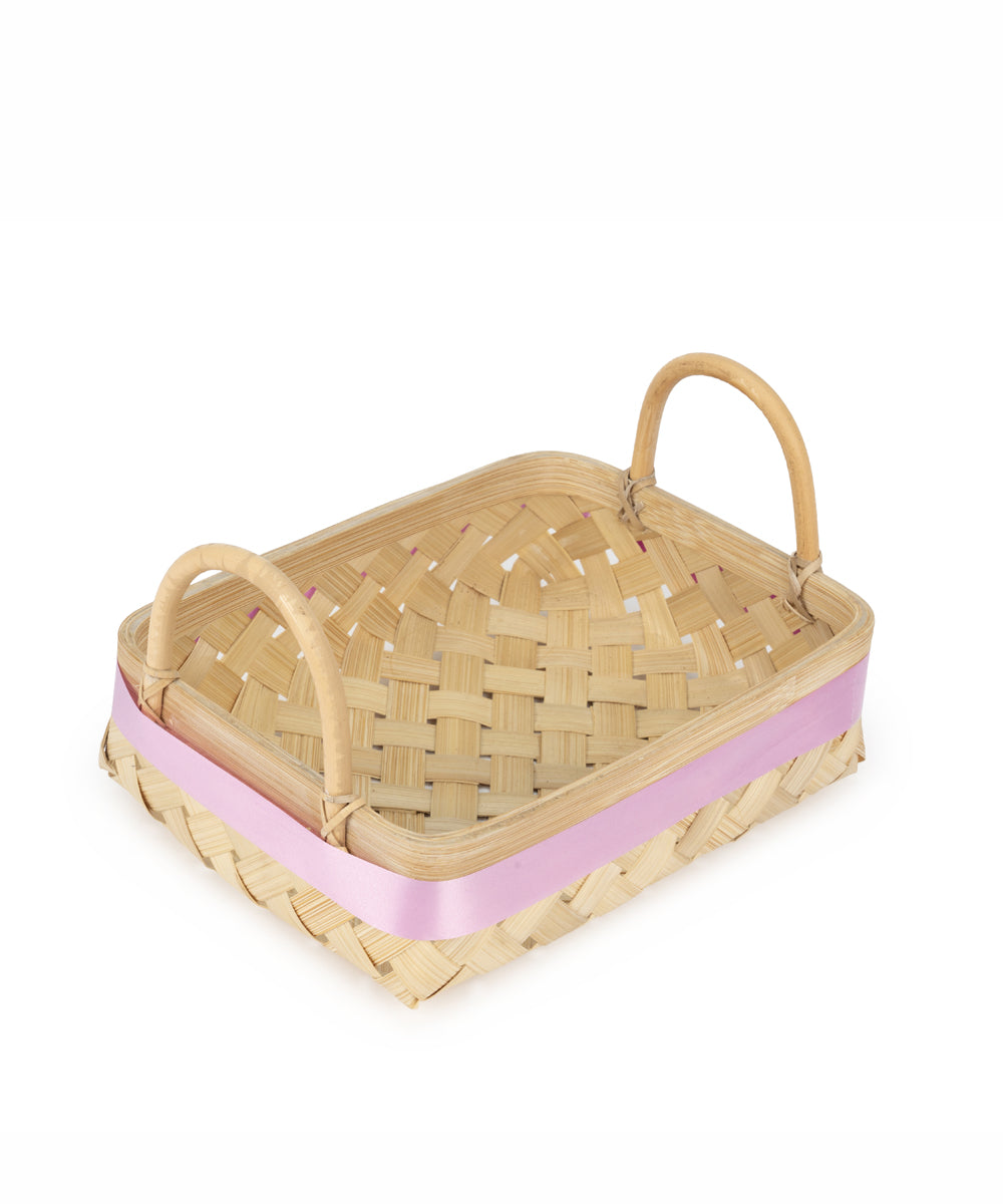 Elora Handcrafted Bamboo Basket
