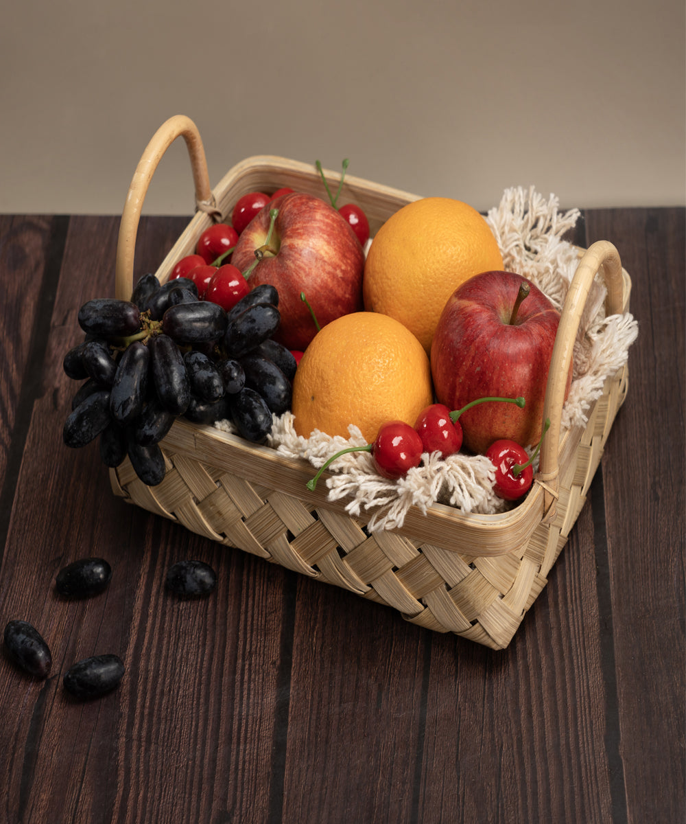 Elora Handcrafted Bamboo Basket