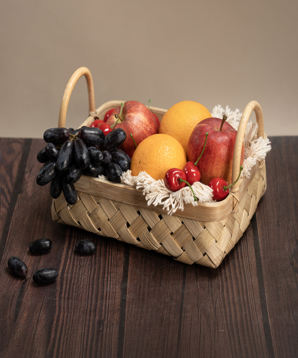 Elora Handcrafted Bamboo Basket