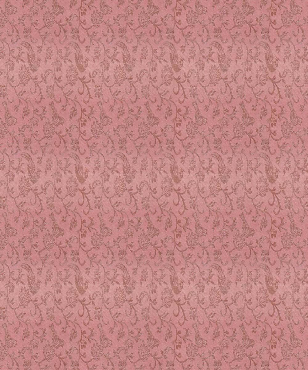 Pink handwoven kanjivaram silk saree