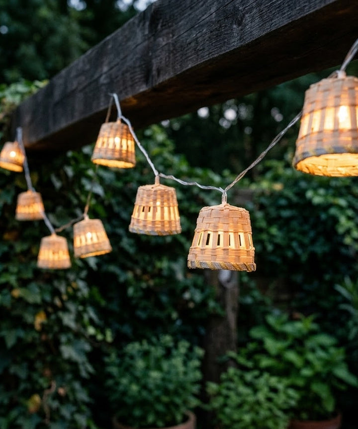 Lumina Handcrafted Bamboo String Light