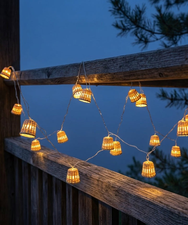Lumina Handcrafted Bamboo String Light