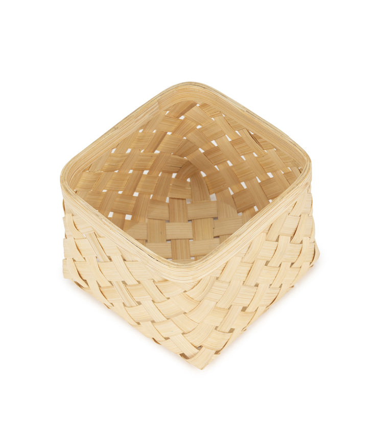Aurea Handcrafted Bamboo Basket - Set of 2