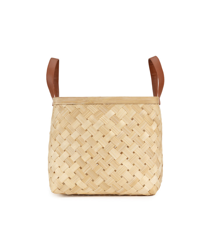 Eira Handcrafted Bamboo Basket - Set of 2