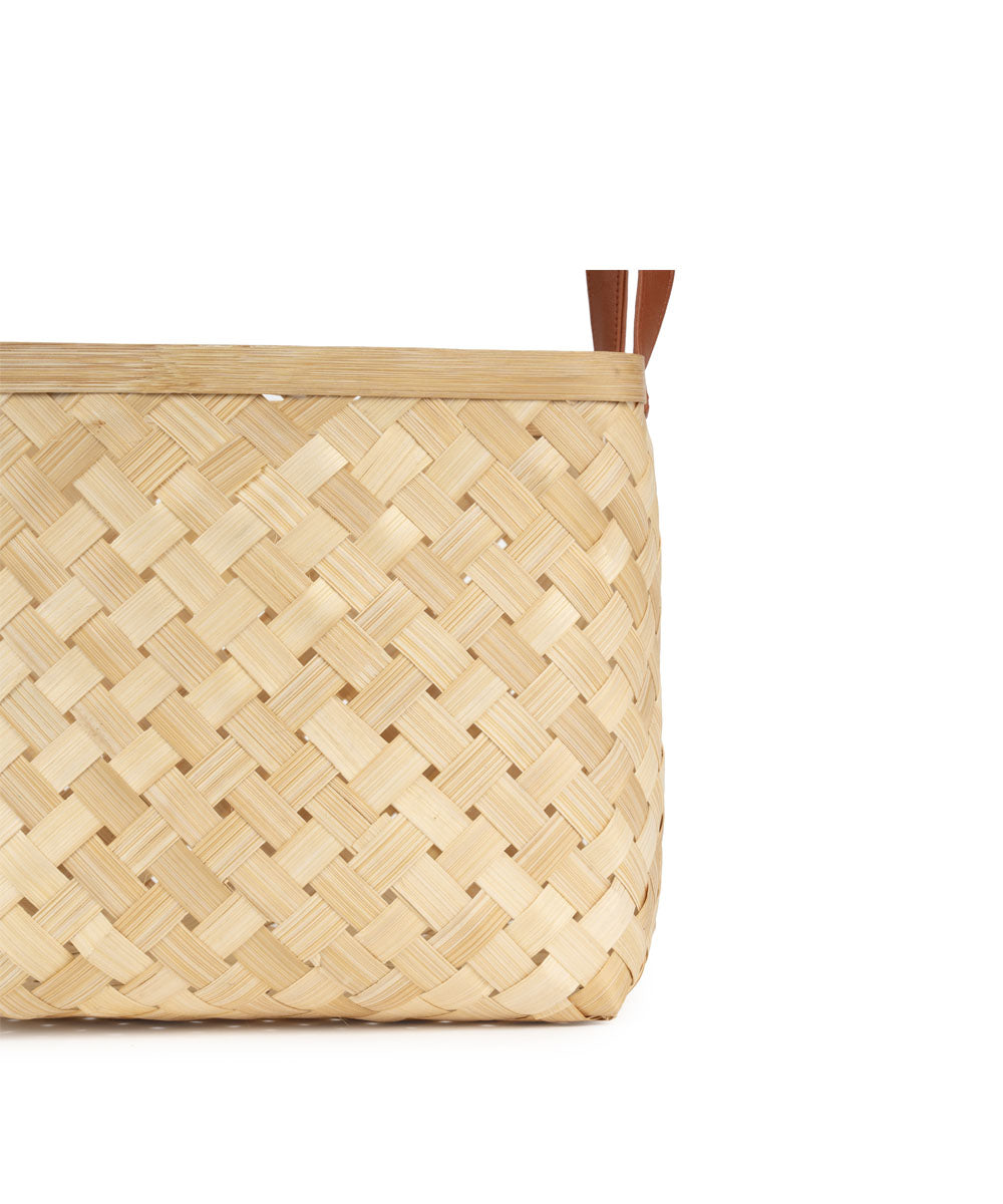 Eira Handcrafted Bamboo Basket - Set of 2
