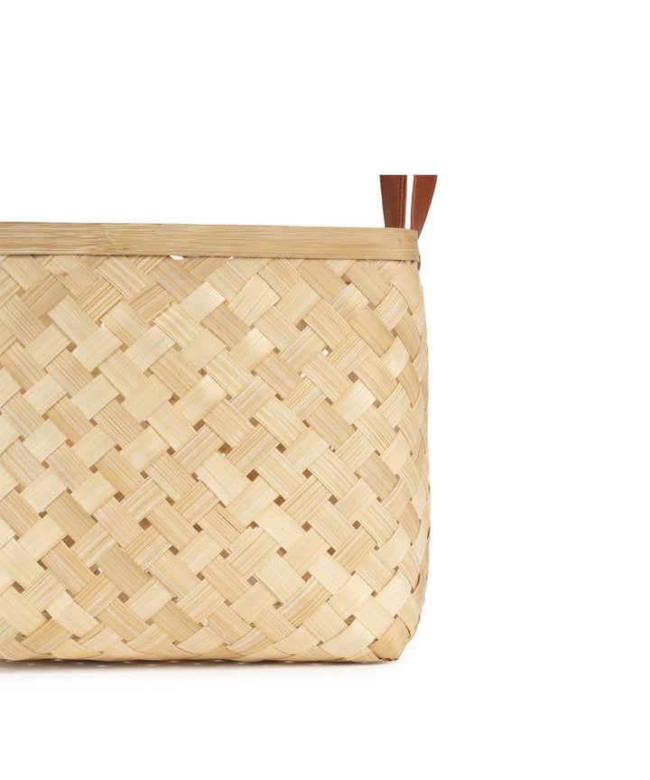 Eira Handcrafted Bamboo Basket - Set of 2
