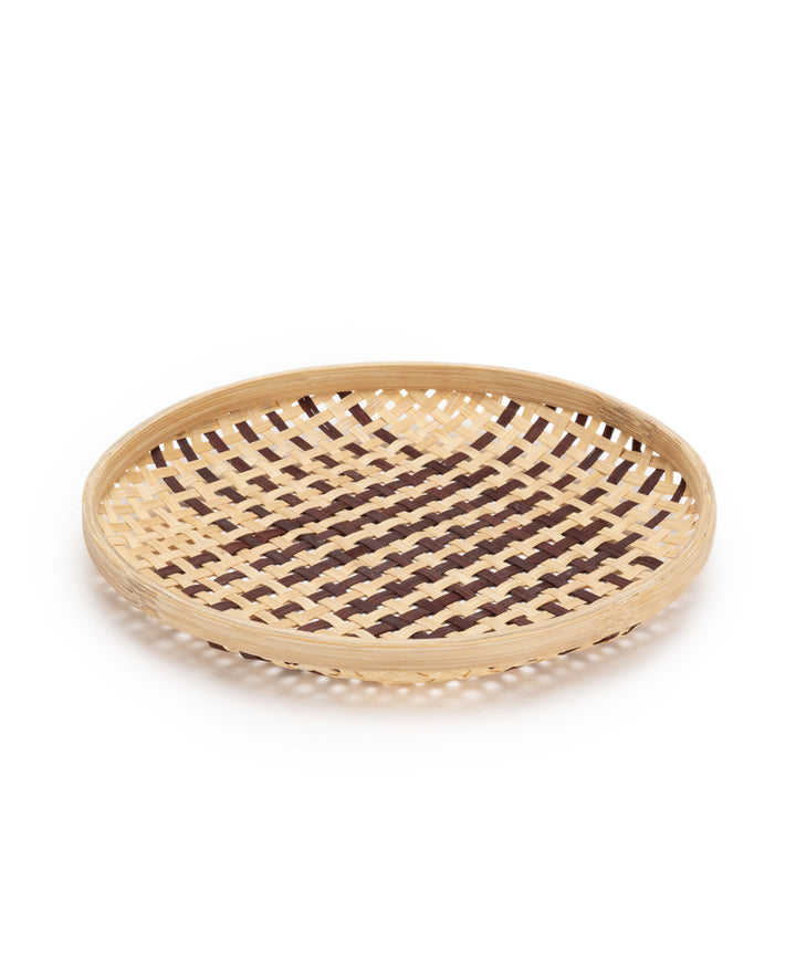 Rilo Handcrafted Bamboo Wall Plate - Set of 3