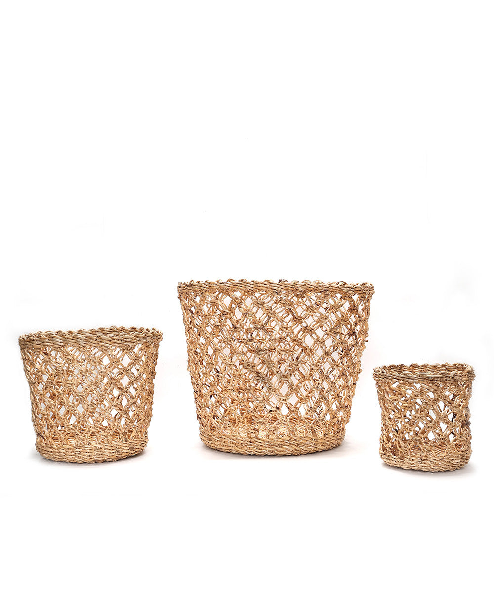 Kohima Weave Planter - Set of 2