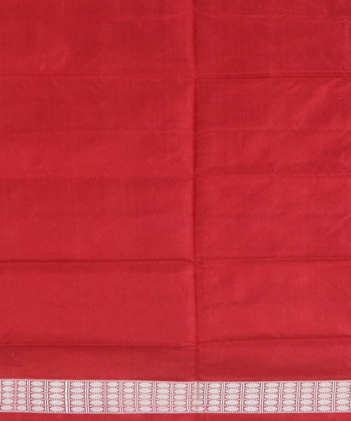 Ocean blue silk handwoven sambalpuri saree